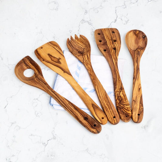 Set of 5 Kitchen Spoons